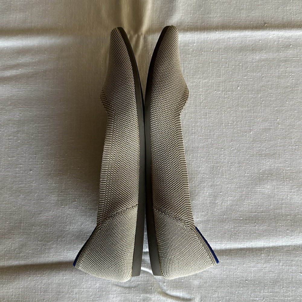 Rothy’s The Point Flax Birdseye 8.5 - Picture 4 of 9